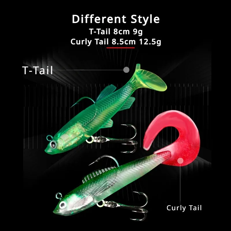 10 señuelos de pesca con cola  - Fishing Boat Anchor reseña y precio