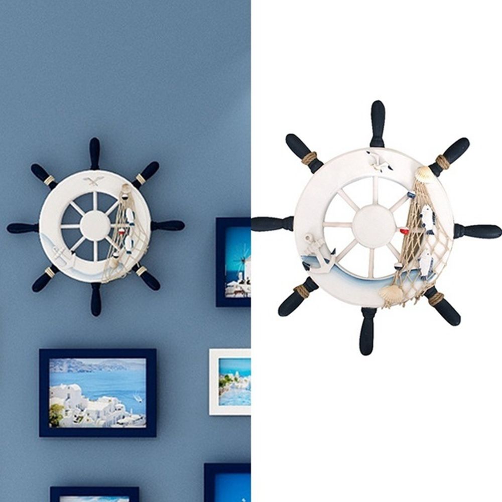 Decoración de Pared Vintage de - Fishing Boat Steering Wheel reseña y precio