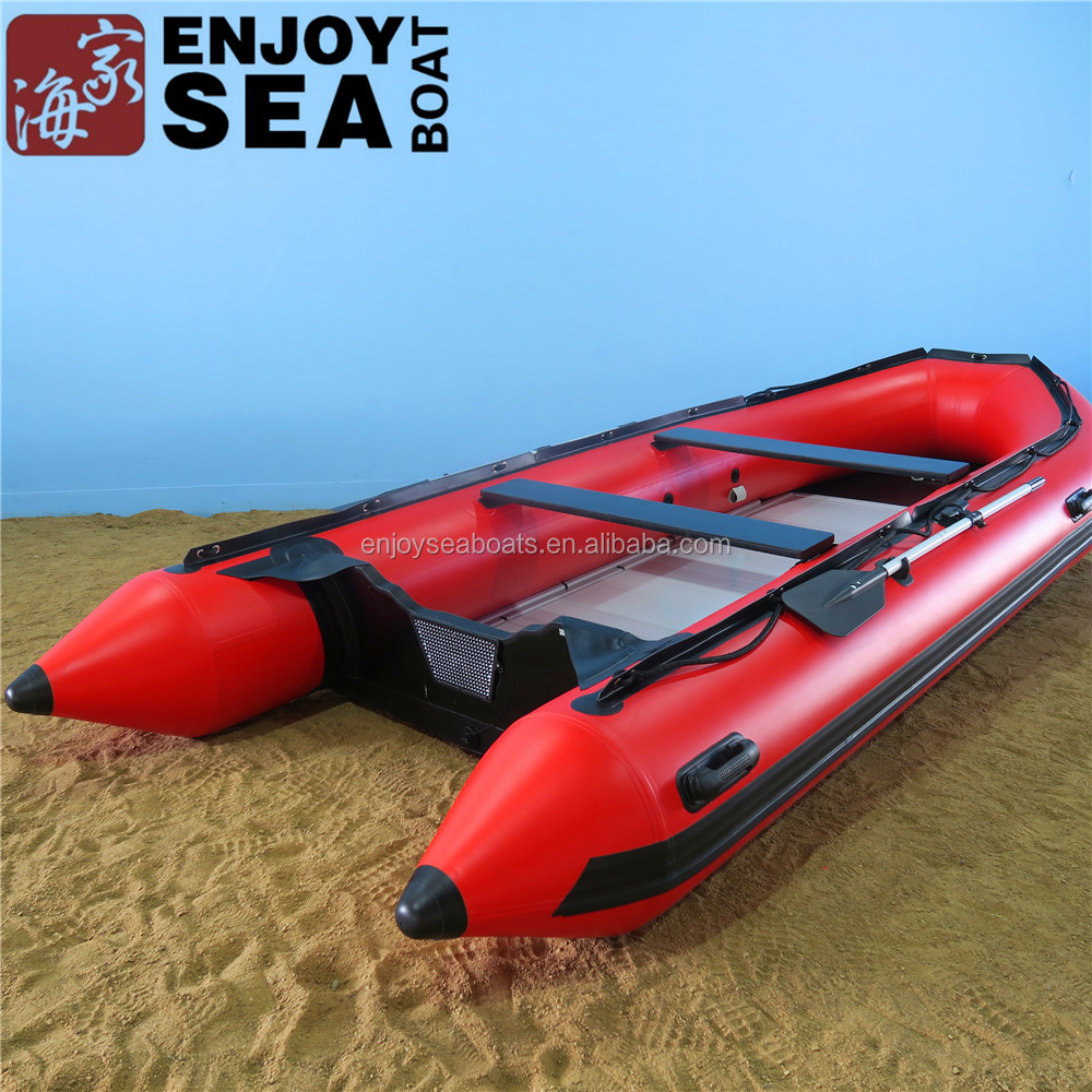 Bote de Pesca Inflable Rojo 20 - Fishing Boat Inflatable reseña y precio