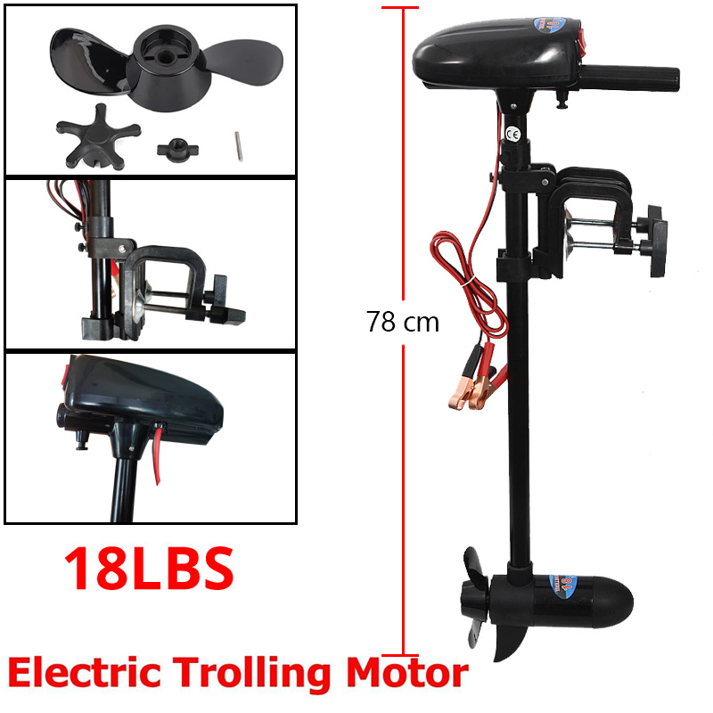 Motor Eléctrico para Bote, 18L - Fishing Boat Trolling Motor reseña y precio