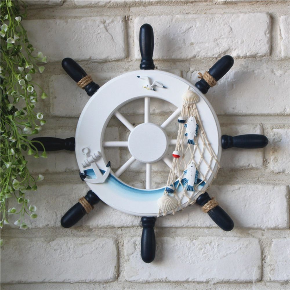 Decoración Náutica Vintage, Ar - Fishing Boat Steering Wheel reseña y precio