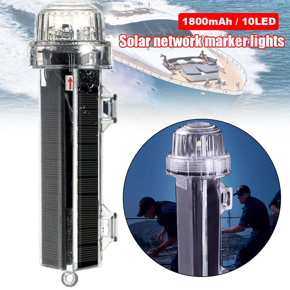 Nueva luz Solar de señal de oc - Fishing Boat Navigation Light reseña y precio
