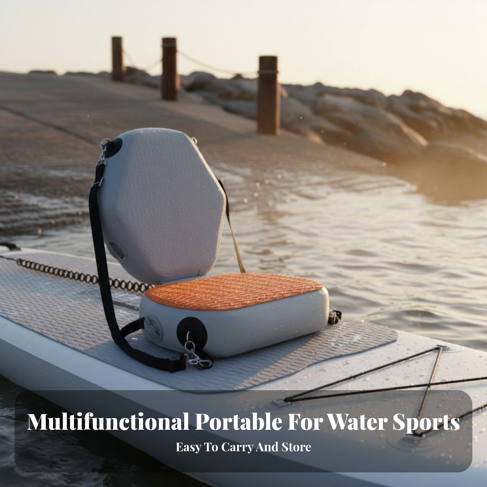 Asiento inflable para kayak, r - Fishing Boat Paddle reseña y precio