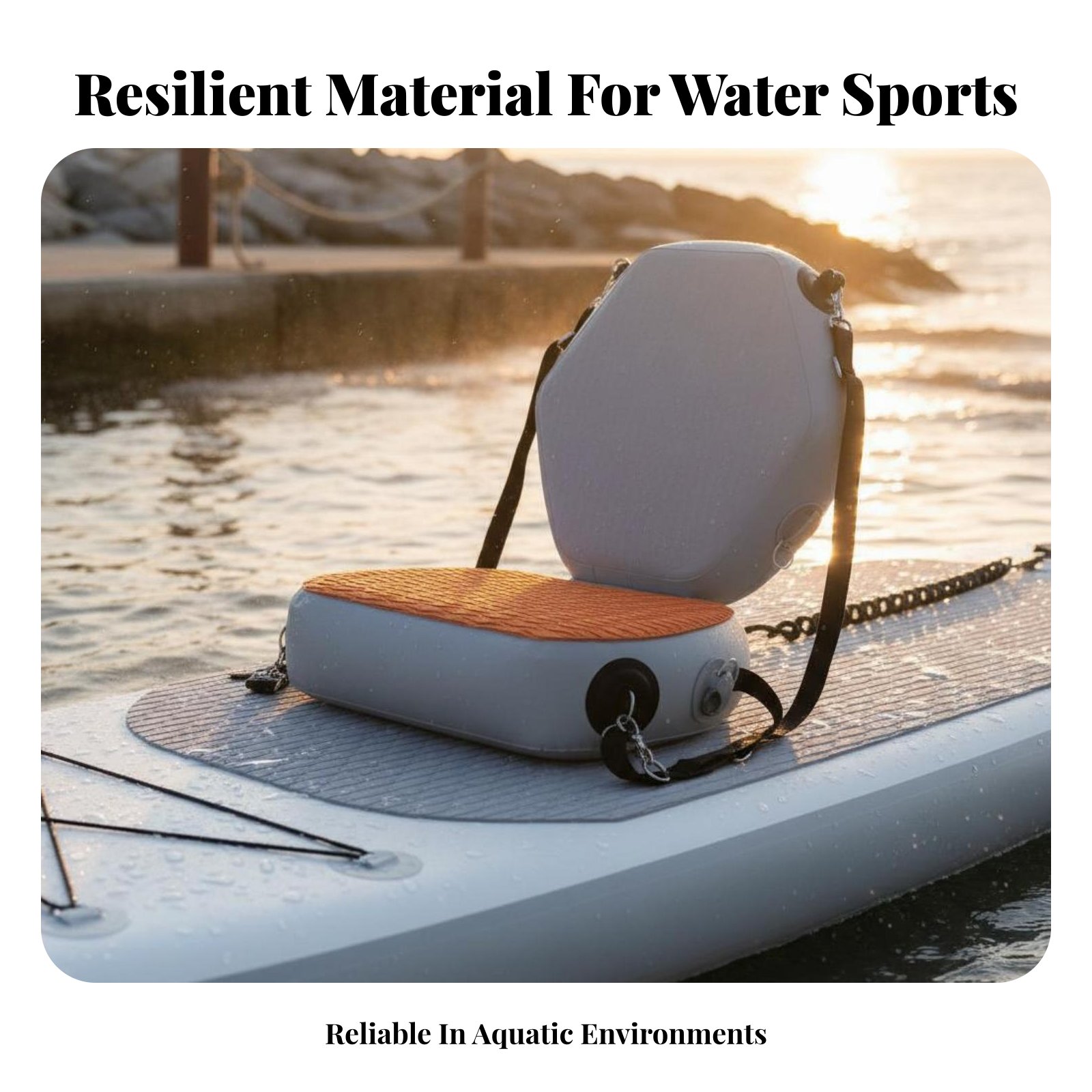 Asiento inflable para kayak, r - Fishing Boat Paddle reseña y precio