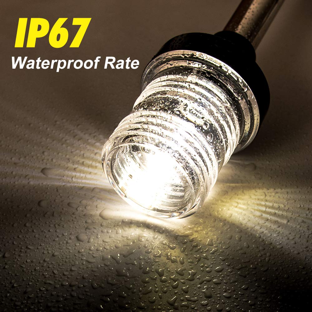 Luces LED Blancas Plegables de - Fishing Boat Anchor reseña y precio