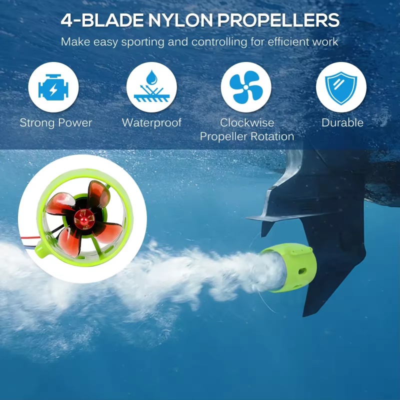 Propulsor Subacuático sin Esco - Fishing Boat Trolling Motor reseña y precio