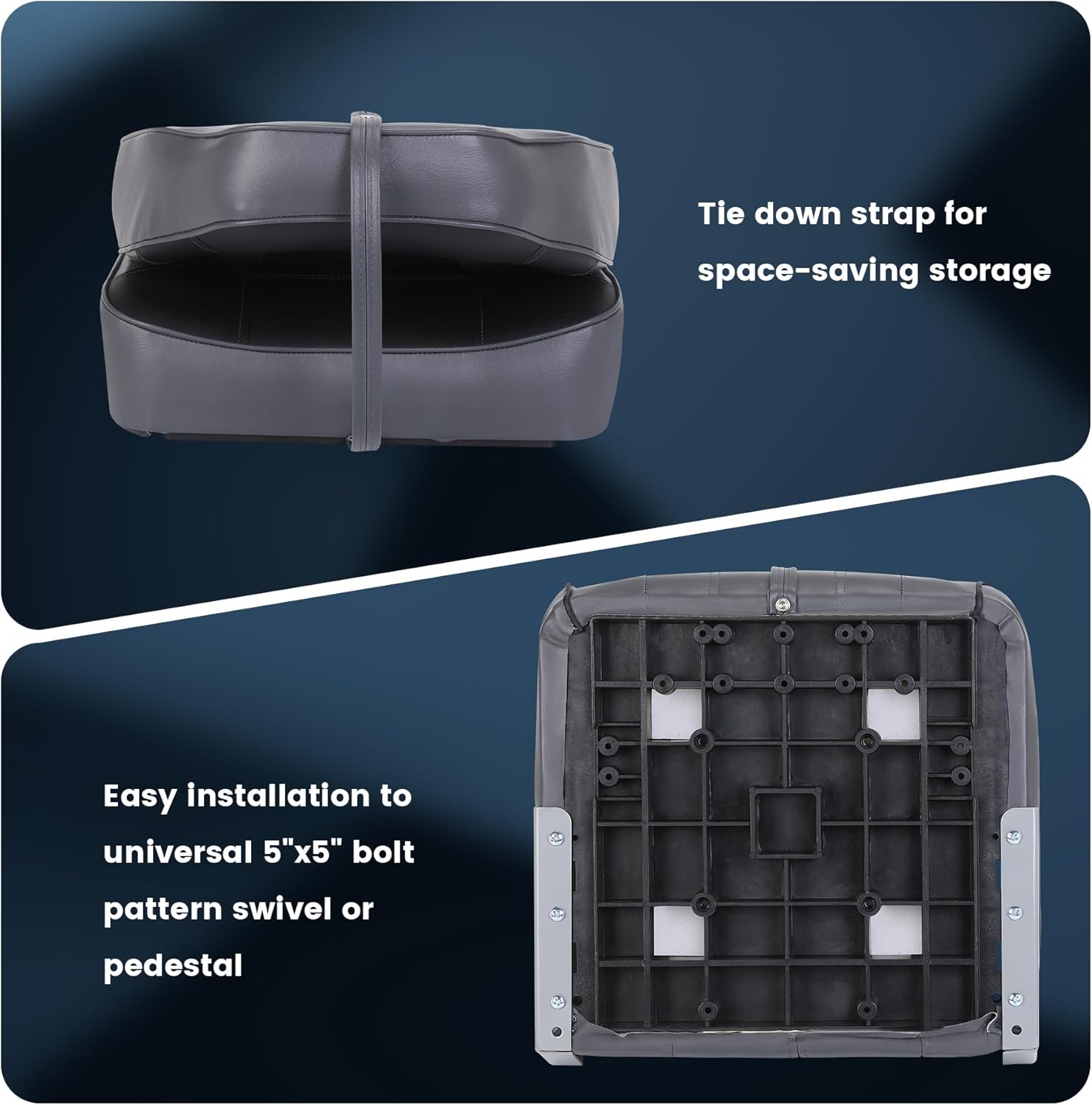 Paquete de 2 asientos plegable - Fishing Boat Seat reseña y precio