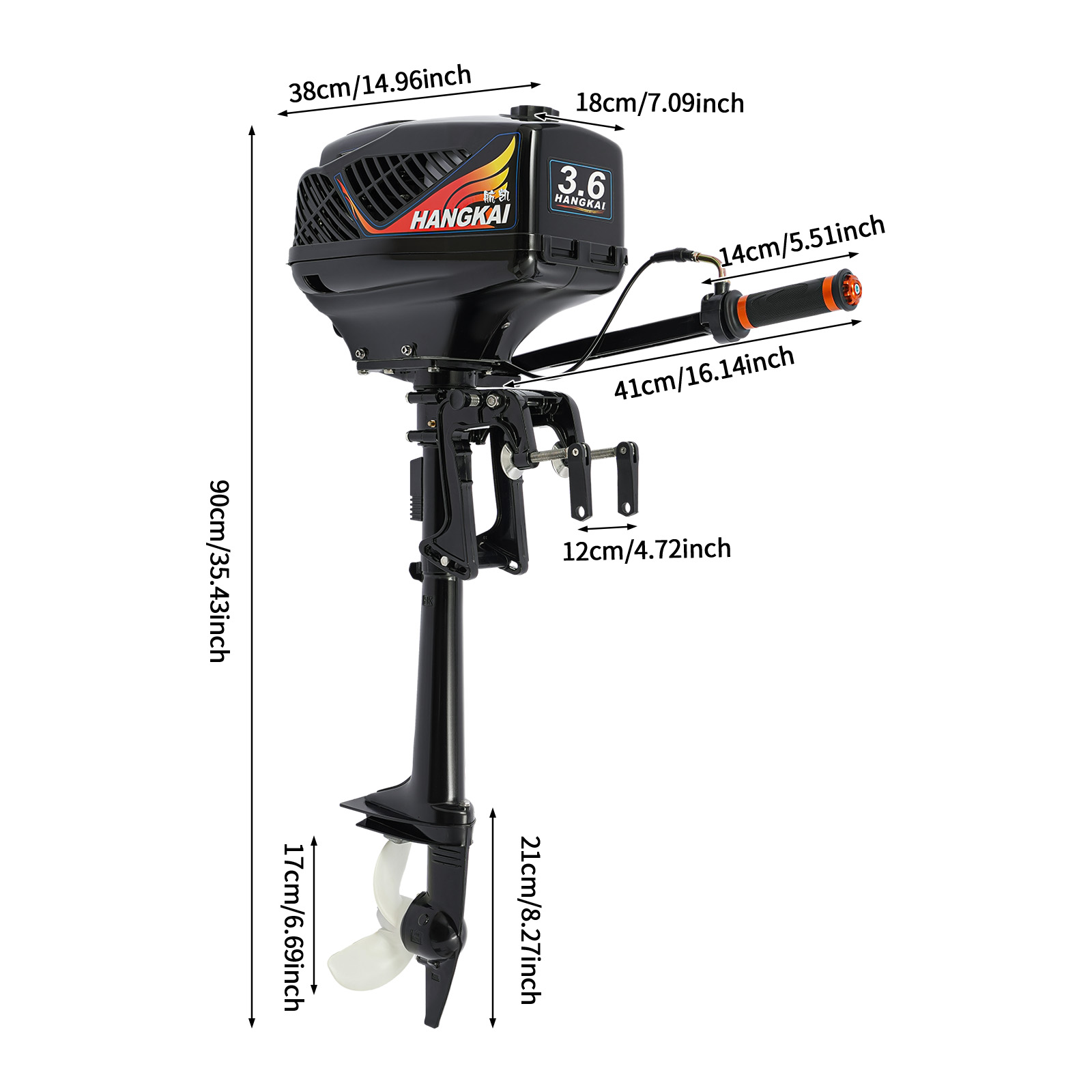 Motor fueraborda de gasolina,  - Fishing Boat Trolling Motor reseña y precio