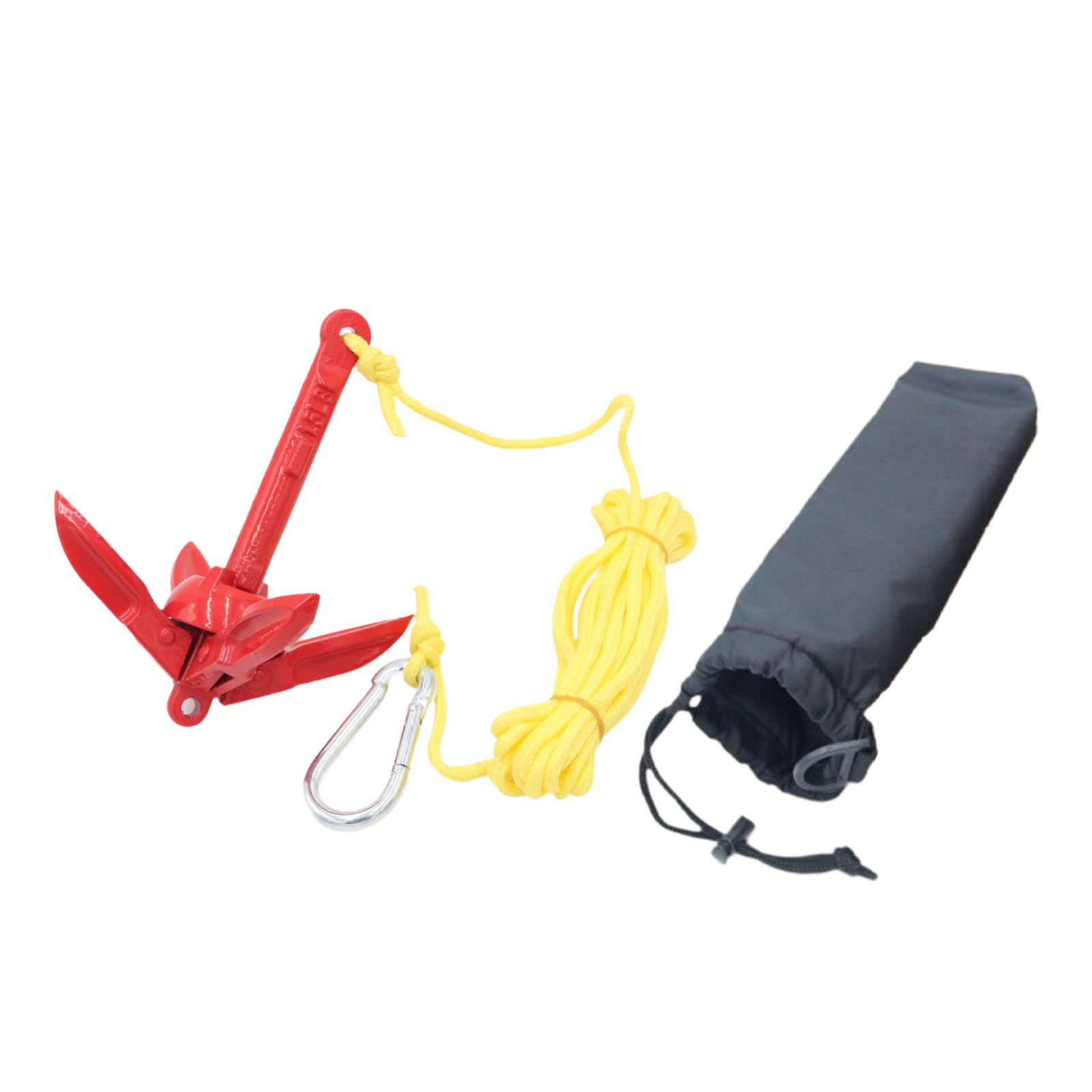 Kit de Ancla Plegable de Acero - Fishing Boat Anchor reseña y precio