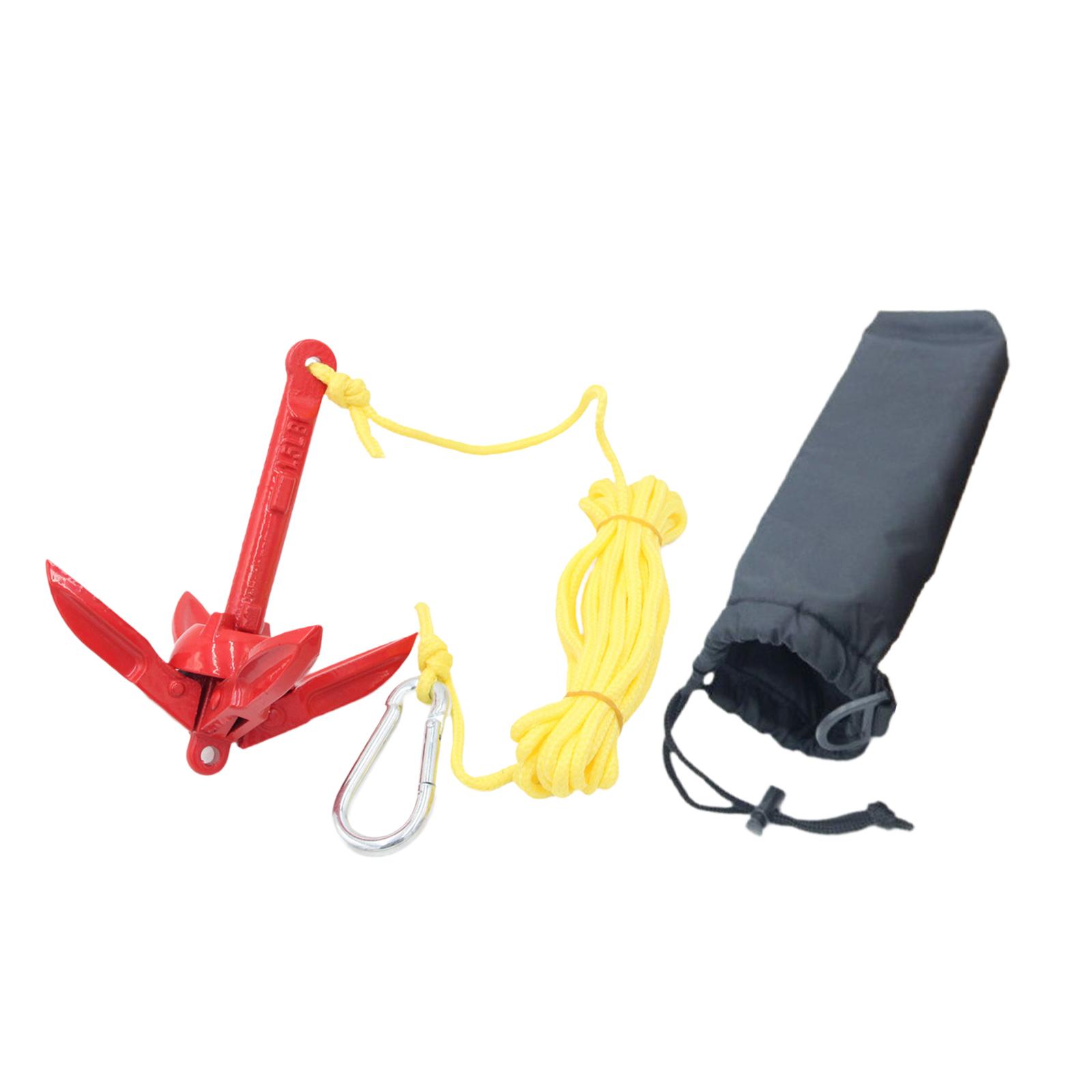 Kit de Ancla Plegable de Acero - Fishing Boat Anchor reseña y precio
