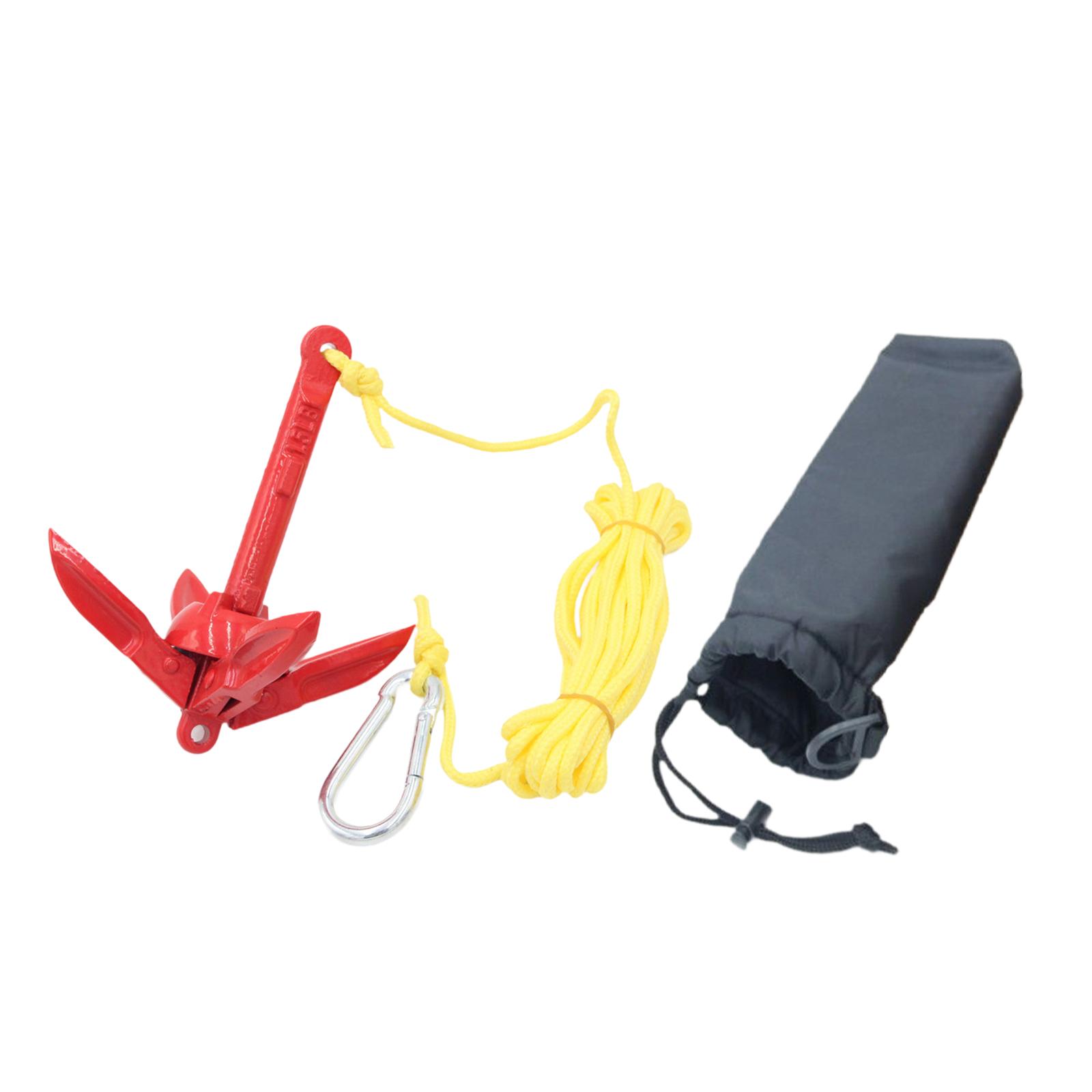 Kit de Ancla Plegable de Acero - Fishing Boat Anchor reseña y precio